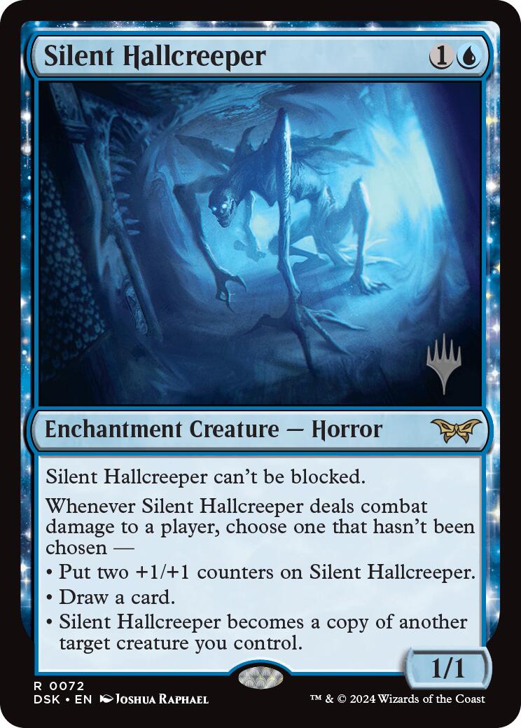 Silent Hallcreeper [Duskmourn: House of Horror Promos] | Exor Games Summserside