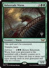 Balustrade Wurm [Duskmourn: House of Horror Promos] | Exor Games Summserside