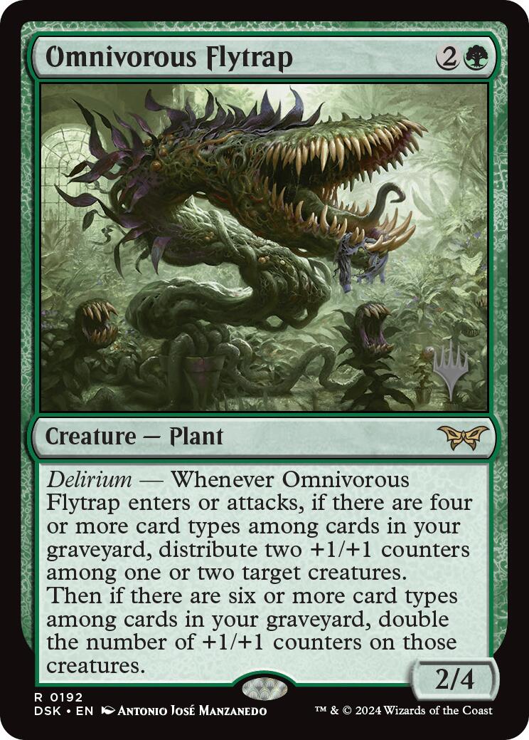 Omnivorous Flytrap [Duskmourn: House of Horror Promos] | Exor Games Summserside