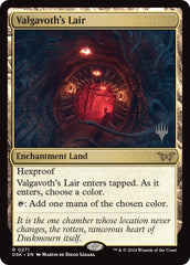 Valgavoth's Lair [Duskmourn: House of Horror Promos] | Exor Games Summserside