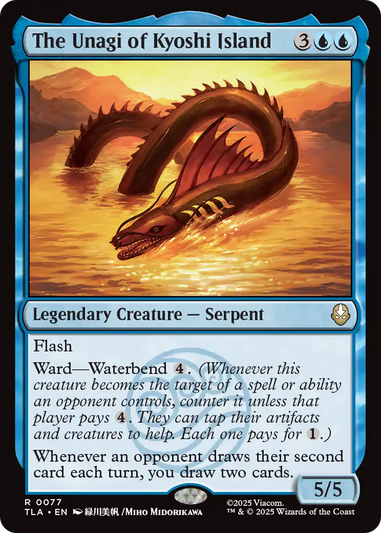 The Unagi of Kyoshi Island [Avatar: The Last Airbender] | Exor Games Summserside