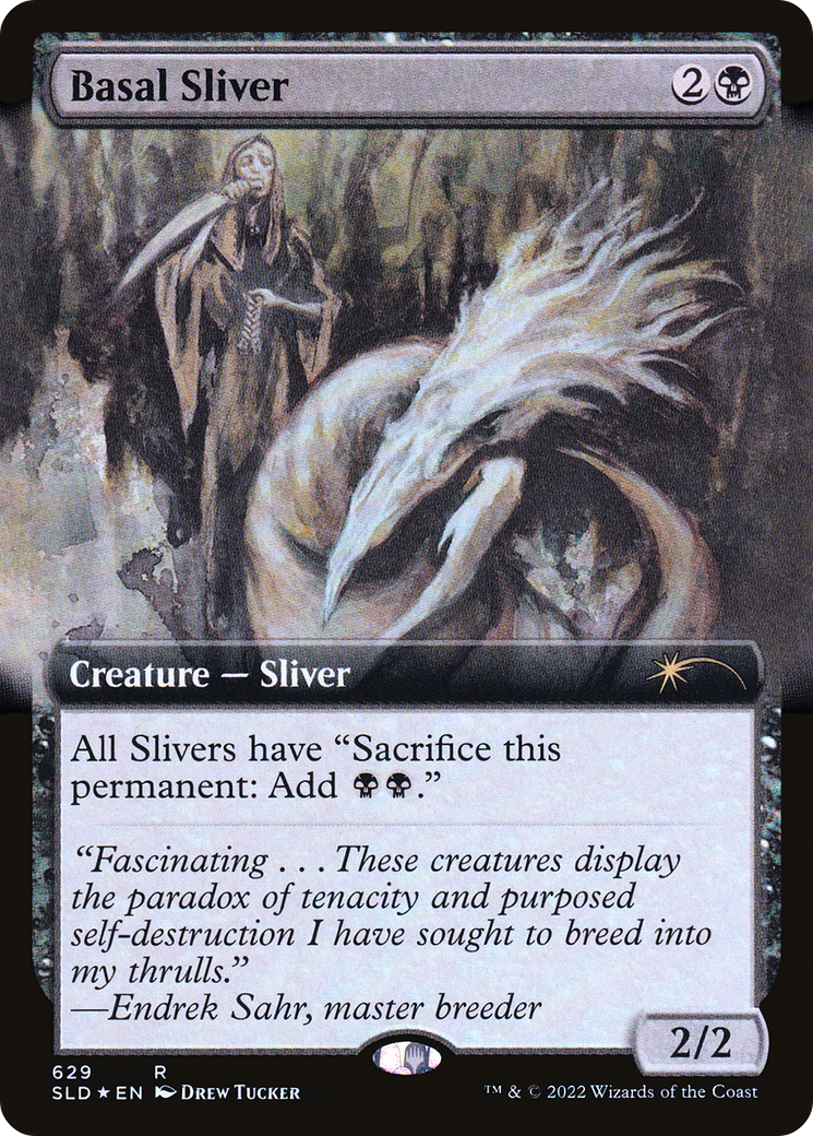 Basal Sliver (Extended Art) [Secret Lair Drop Promos] | Exor Games Summserside