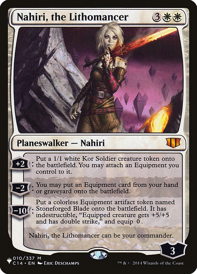 Nahiri, the Lithomancer [The List] | Exor Games Summserside