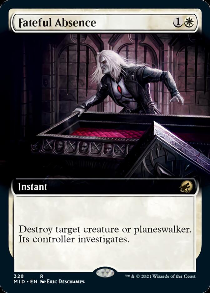 Fateful Absence (Extended Art) [Innistrad: Midnight Hunt] | Exor Games Summserside