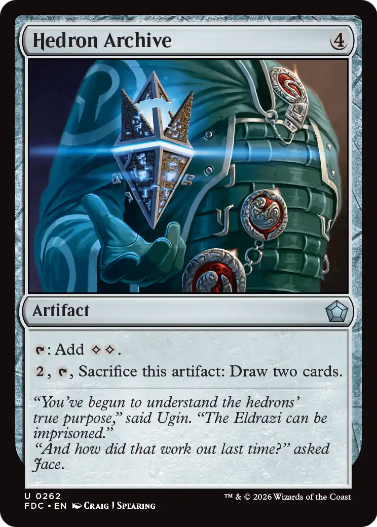 Hedron Archive [Foundations Commander] | Exor Games Summserside
