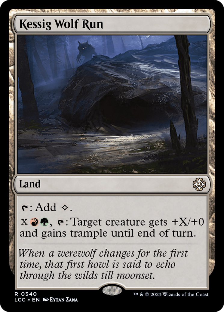 Kessig Wolf Run [The Lost Caverns of Ixalan Commander] | Exor Games Summserside