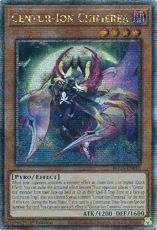 Centur-Ion Chimerea (Quarter Century Secret Rare) [ROTA-EN016] Quarter Century Secret Rare | Exor Games Summserside