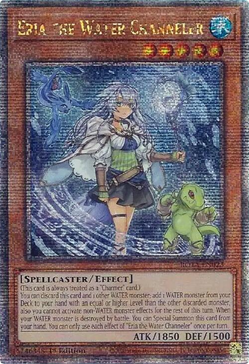 Eria the Water Channeler (Quarter Century Secret Rare) [ROTA-EN023] Quarter Century Secret Rare | Exor Games Summserside
