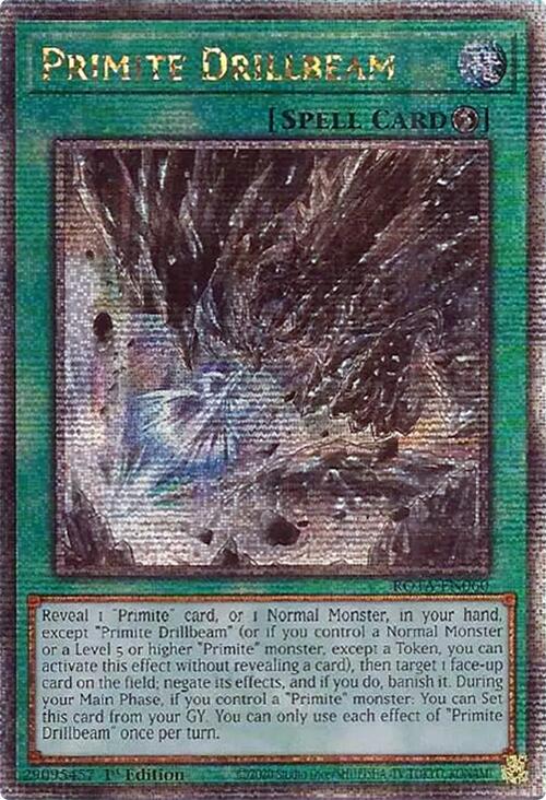 Primite Drillbeam (Quarter Century Secret Rare) [ROTA-EN060] Quarter Century Secret Rare | Exor Games Summserside
