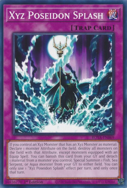 Xyz Poseidon Splash [ROTA-EN069] Common | Exor Games Summserside