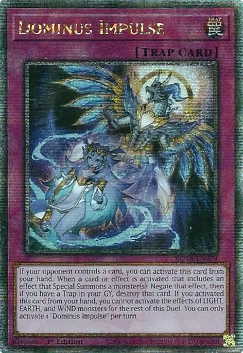 Dominus Impulse (Quarter Century Secret Rare) [ROTA-EN079] Quarter Century Secret Rare | Exor Games Summserside
