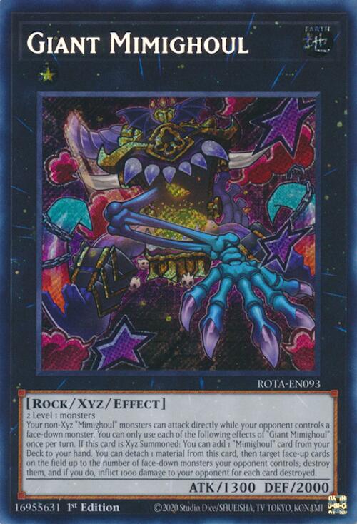 Giant Mimighoul [ROTA-EN093] Secret Rare | Exor Games Summserside