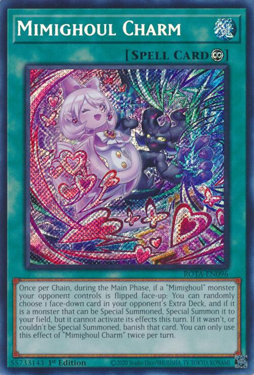 Mimighoul Charm [ROTA-EN096] Secret Rare | Exor Games Summserside