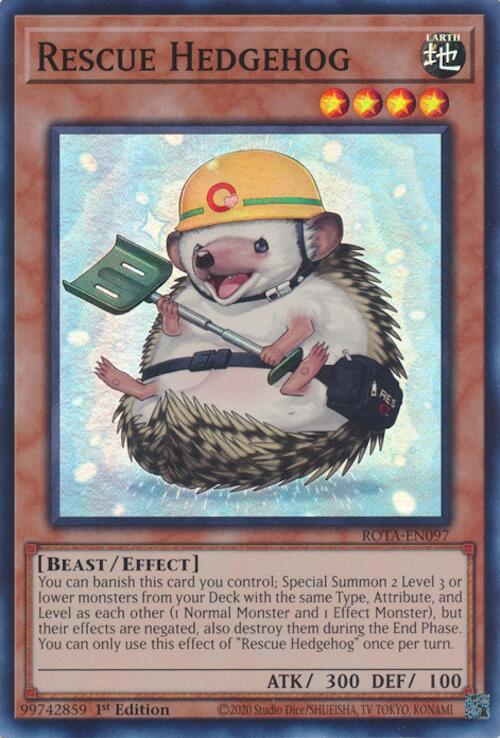 Rescue Hedgehog [ROTA-EN097] Super Rare | Exor Games Summserside