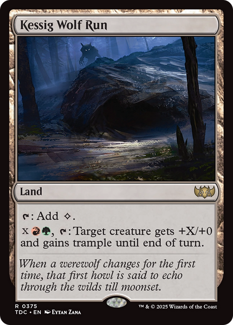 Kessig Wolf Run [Tarkir: Dragonstorm Commander] | Exor Games Summserside