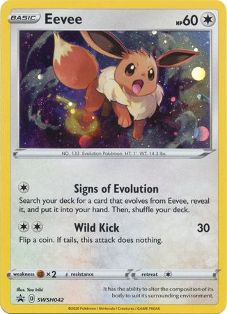 Eevee (SWSH042) [Sword & Shield: Black Star Promos] | Exor Games Summserside