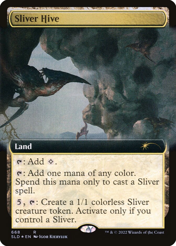 Sliver Hive (Extended Art) [Secret Lair Drop Promos] | Exor Games Summserside