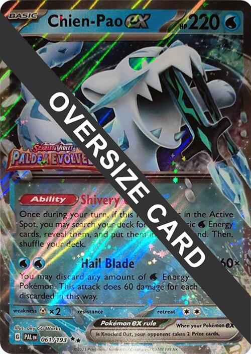 Chien-Pao ex (061/193) (Jumbo) [Scarlet & Violet: Black Star Promos] | Exor Games Summserside