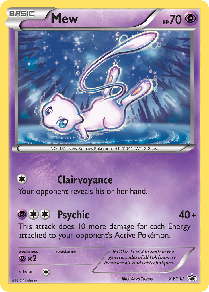 Mew (XY192) [XY: Black Star Promos] | Exor Games Summserside