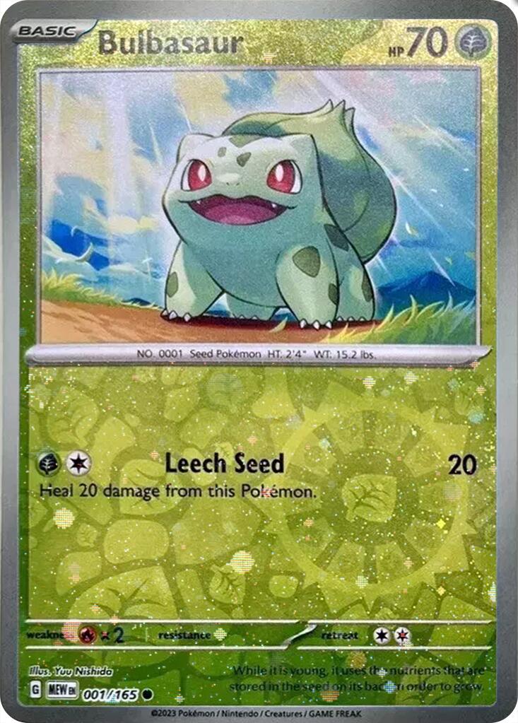 Bulbasaur (001/165) (Cosmos Holo) (Costco Exclusive) [Miscellaneous Cards] | Exor Games Summserside