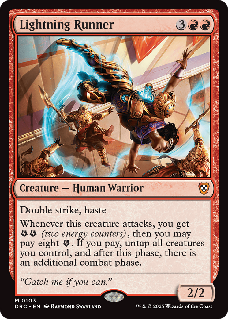 Lightning Runner [Aetherdrift Commander] | Exor Games Summserside