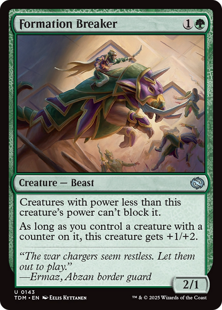 Formation Breaker [Tarkir: Dragonstorm] | Exor Games Summserside