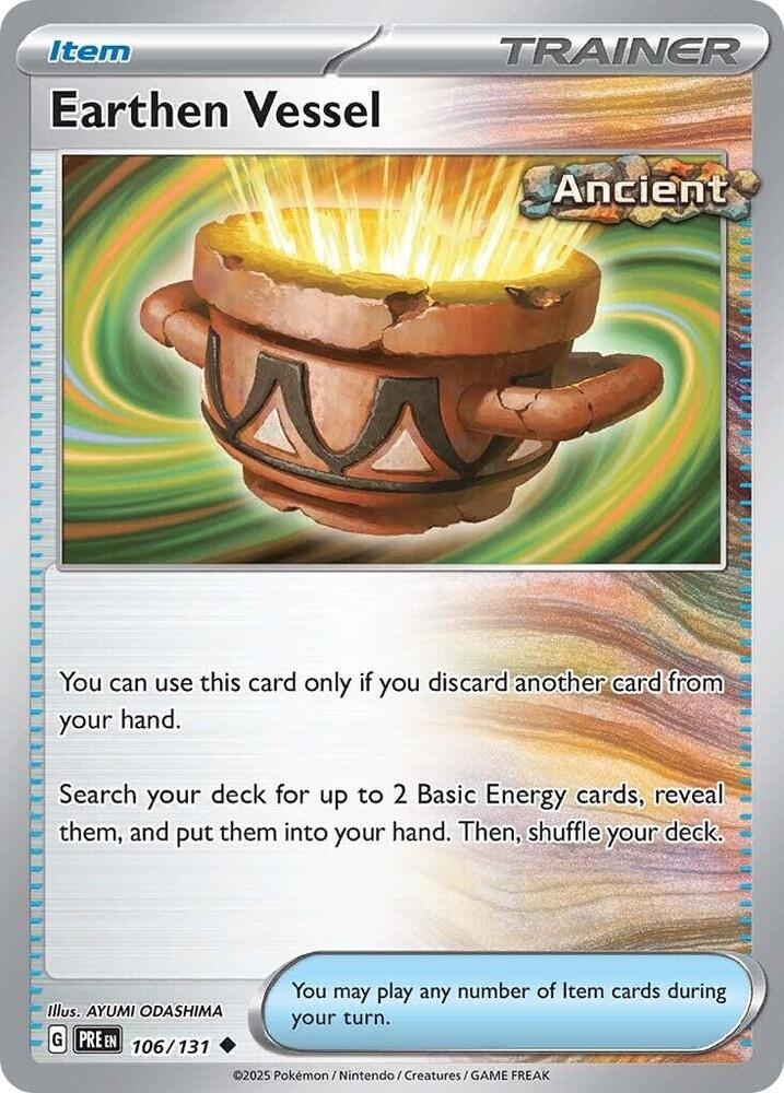 Earthen Vessel (106/131) [Scarlet & Violet: Prismatic Evolutions] | Exor Games Summserside