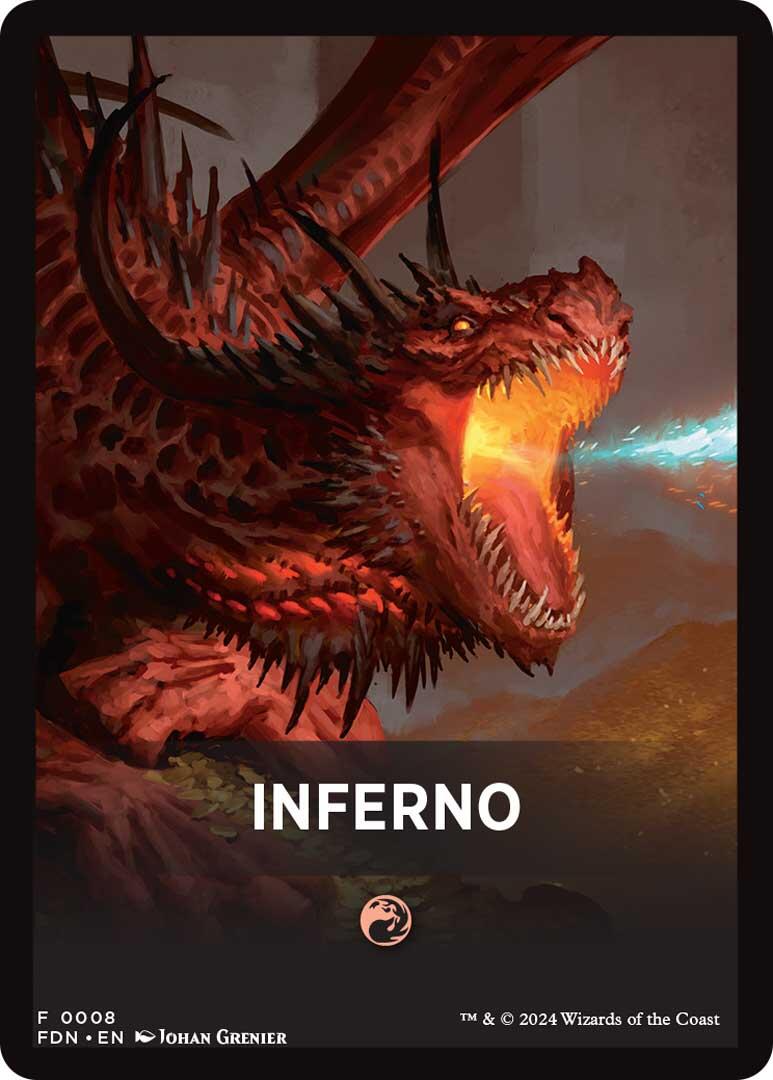 Inferno Theme Card [Foundations Tokens] | Exor Games Summserside