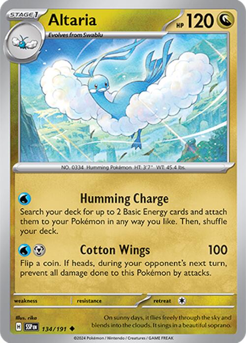 Altaria (134/191) [Scarlet & Violet: Surging Sparks] | Exor Games Summserside