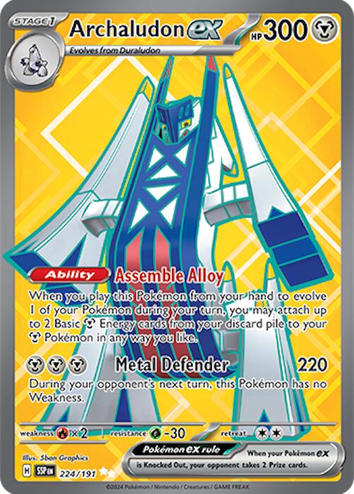 Archaludon ex (224/191) [Scarlet & Violet: Surging Sparks] | Exor Games Summserside