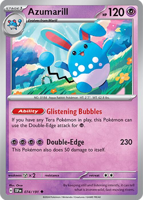 Azumarill (074/191) [Scarlet & Violet: Surging Sparks] | Exor Games Summserside