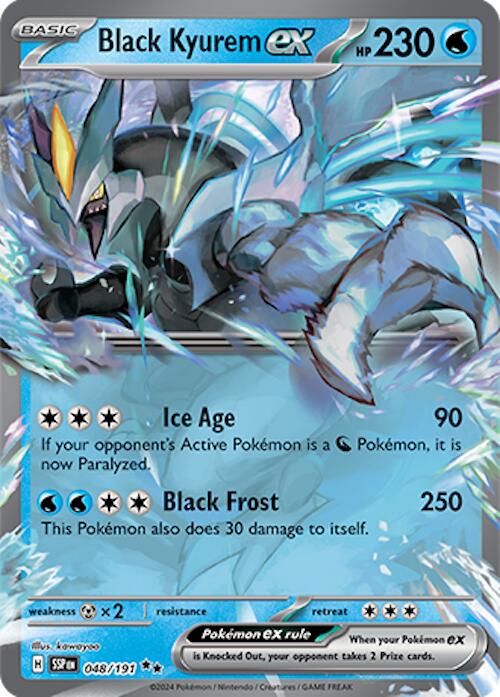 Black Kyurem ex (048/191) [Scarlet & Violet: Surging Sparks] | Exor Games Summserside