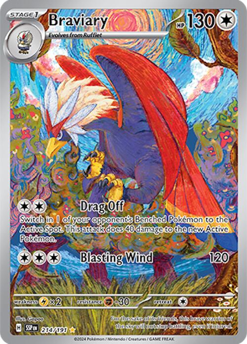 Braviary (214/191) [Scarlet & Violet: Surging Sparks] | Exor Games Summserside