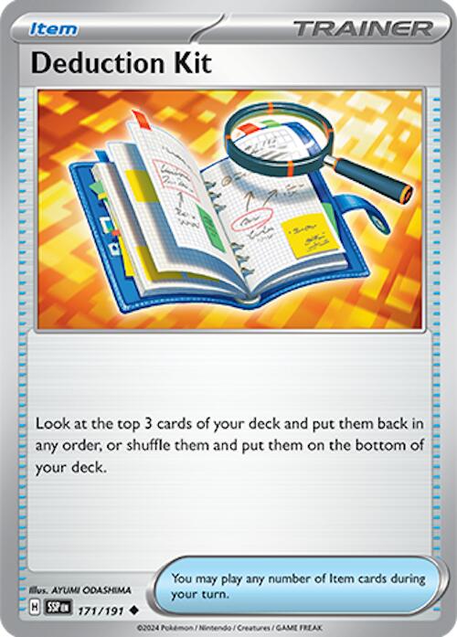 Deduction Kit (171/191) [Scarlet & Violet: Surging Sparks] | Exor Games Summserside