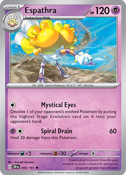 Espathra (095/191) [Scarlet & Violet: Surging Sparks] | Exor Games Summserside