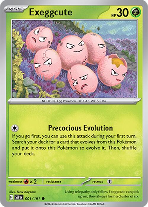 Exeggcute (001/191) [Scarlet & Violet: Surging Sparks] | Exor Games Summserside