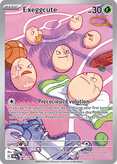 Exeggcute (192/191) [Scarlet & Violet: Surging Sparks] | Exor Games Summserside