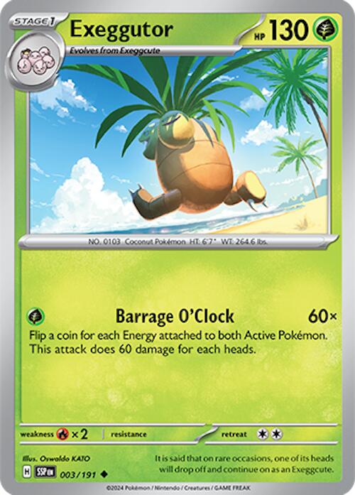 Exeggutor (003/191) [Scarlet & Violet: Surging Sparks] | Exor Games Summserside
