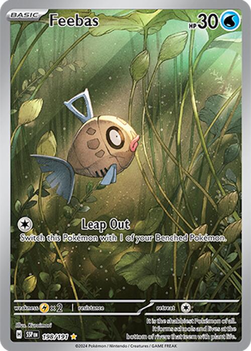 Feebas (198/191) [Scarlet & Violet: Surging Sparks] | Exor Games Summserside