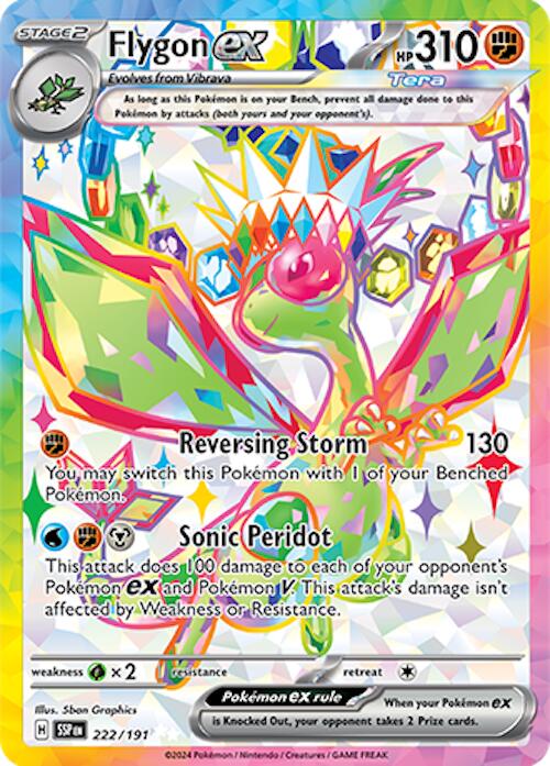 Flygon ex (222/191) [Scarlet & Violet: Surging Sparks] | Exor Games Summserside