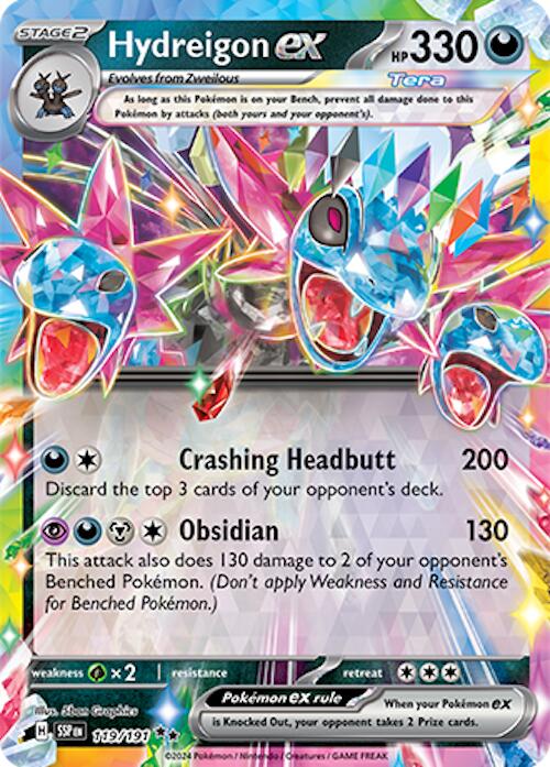 Hydreigon ex (119/191) [Scarlet & Violet: Surging Sparks] | Exor Games Summserside