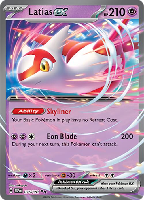 Latias ex (076/191) [Scarlet & Violet: Surging Sparks] | Exor Games Summserside