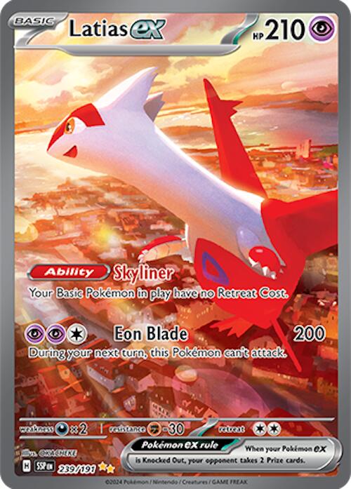 Latias ex (239/191) [Scarlet & Violet: Surging Sparks] | Exor Games Summserside