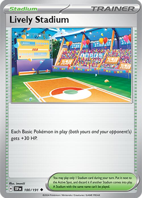 Lively Stadium (180/191) [Scarlet & Violet: Surging Sparks] | Exor Games Summserside