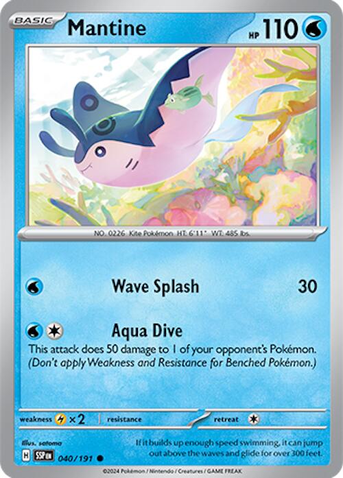 Mantine (040/191) [Scarlet & Violet: Surging Sparks] | Exor Games Summserside