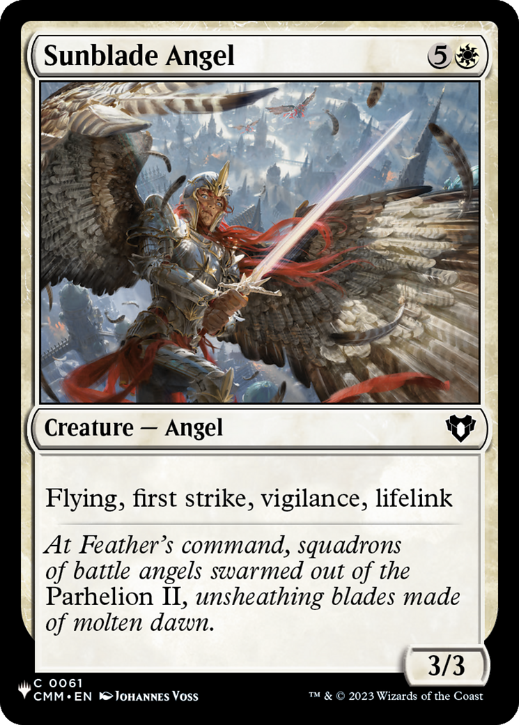 Sunblade Angel [The List] | Exor Games Summserside