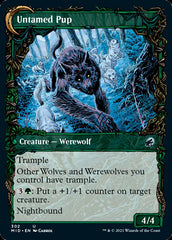 Hound Tamer // Untamed Pup (Showcase Equinox) [Innistrad: Midnight Hunt] | Exor Games Summserside