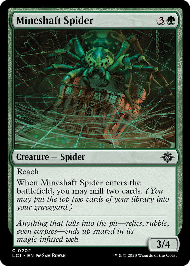 Mineshaft Spider [The Lost Caverns of Ixalan] | Exor Games Summserside