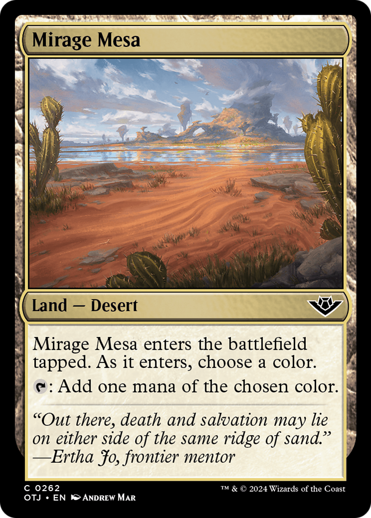 Mirage Mesa [Outlaws of Thunder Junction] | Exor Games Summserside