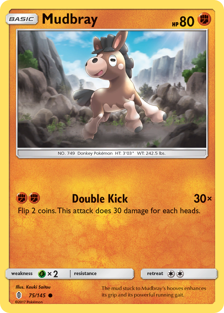 Mudbray (75/145) [Sun & Moon: Guardians Rising] | Exor Games Summserside